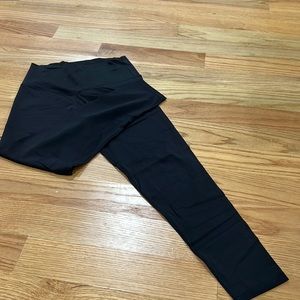 Black aerie leggings 7/8 size large